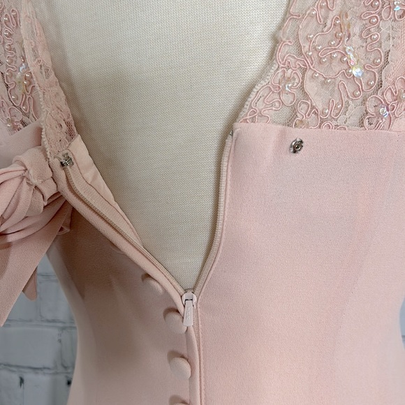 ✨Donna Morgan- Petite- Special Occasion Midi Dress Size 4 - Picture 7 of 10